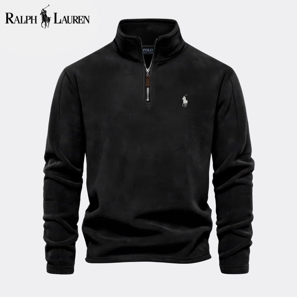 Herren-Prestige-Pullover aus Zopfstrick-Wolle