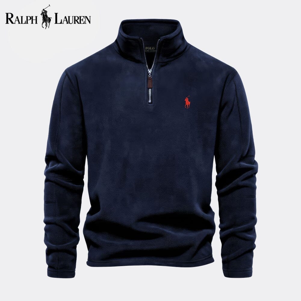 Herren-Prestige-Pullover aus Zopfstrick-Wolle