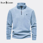 Herren-Prestige-Pullover aus Zopfstrick-Wolle