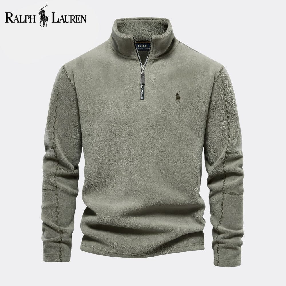 Herren-Prestige-Pullover aus Zopfstrick-Wolle