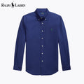 Herren Slim-Fit Oxfordhemd mit Pigmentfärbung