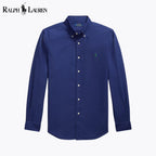 Herren Slim-Fit Oxfordhemd mit Pigmentfärbung