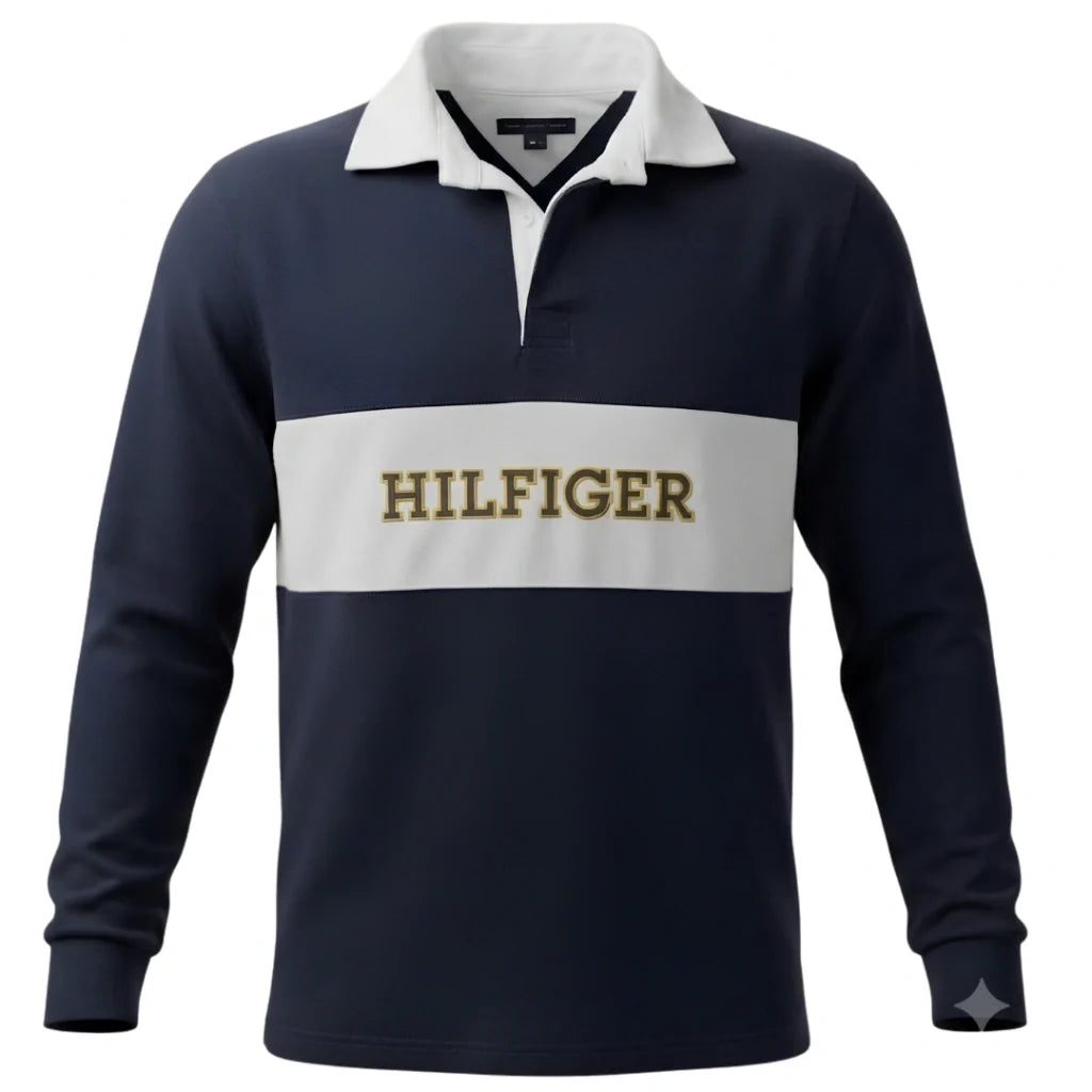 802 TH Langarm-Poloshirt