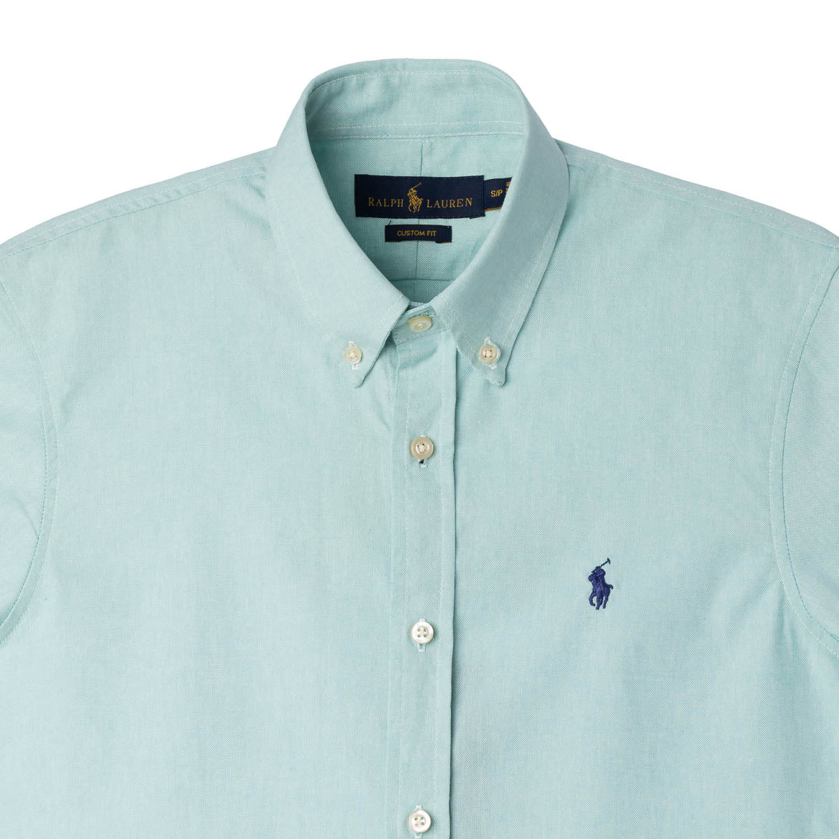 Herren RL Hemd Custom Fit Oxford - Mint
