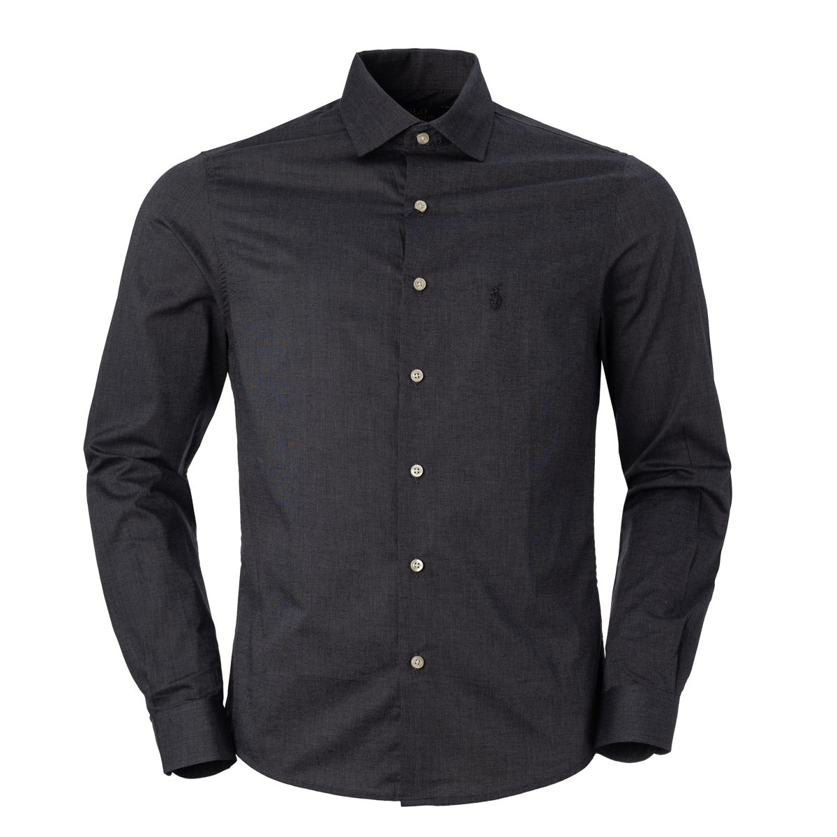 Herren RL-Hemd Genoa Monochrome – Grau