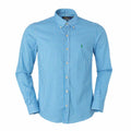 Herren RL Hemd Slim Fit Stretch Medium Karomuster - Blau